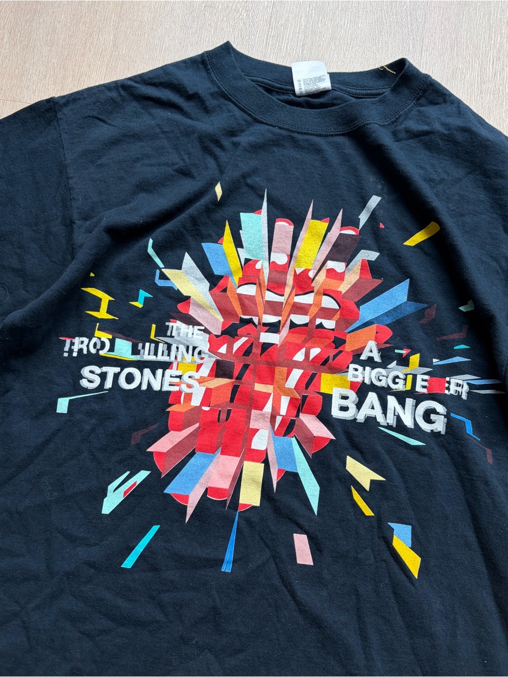 The Rolling Stones shirt